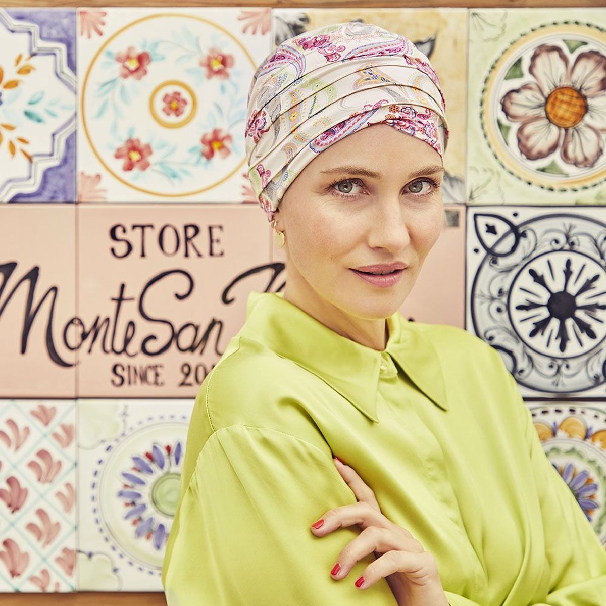 Christine Headwear - Yoga Turban - Bamboo - Chemomutsje / Sjaaltje - Kappers Goederen