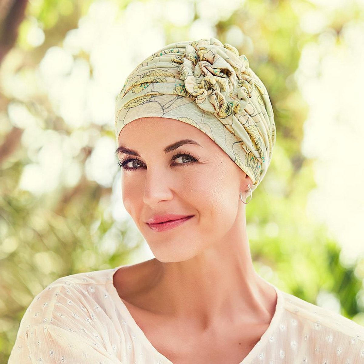 Christine Headwear - Lotus Turban - Bamboo - Chemo Mutsje / Sjaaltje - Kappers Goederen