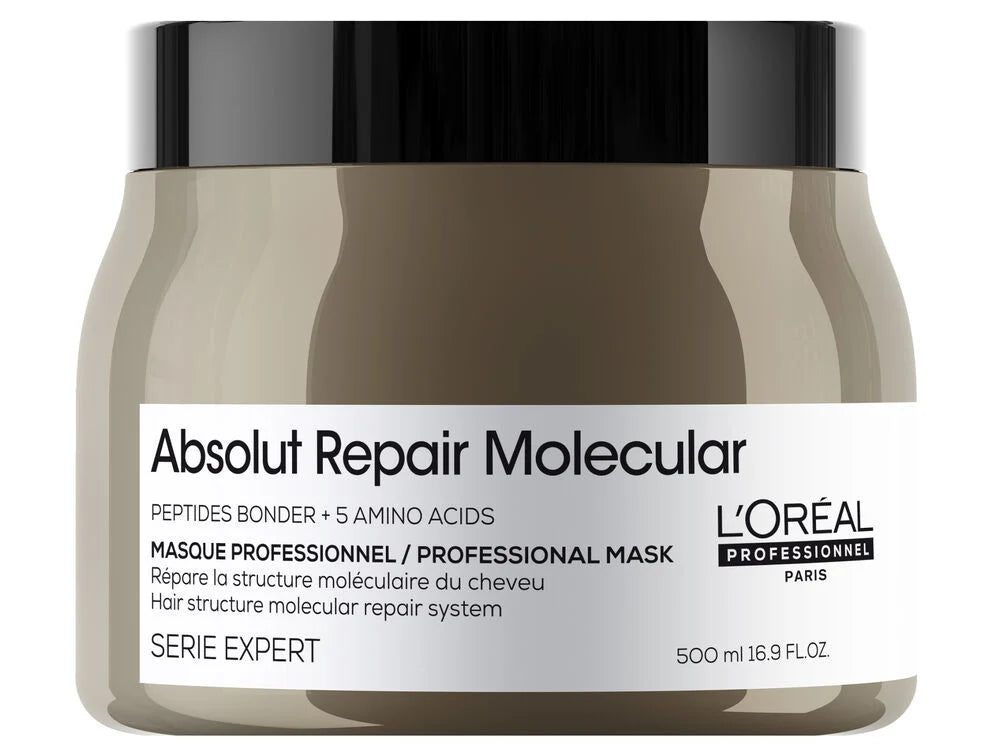 L`Oreal Professionnel - Absolut Repair Molecular - Rinse-Off Mask - Kappers Goederen