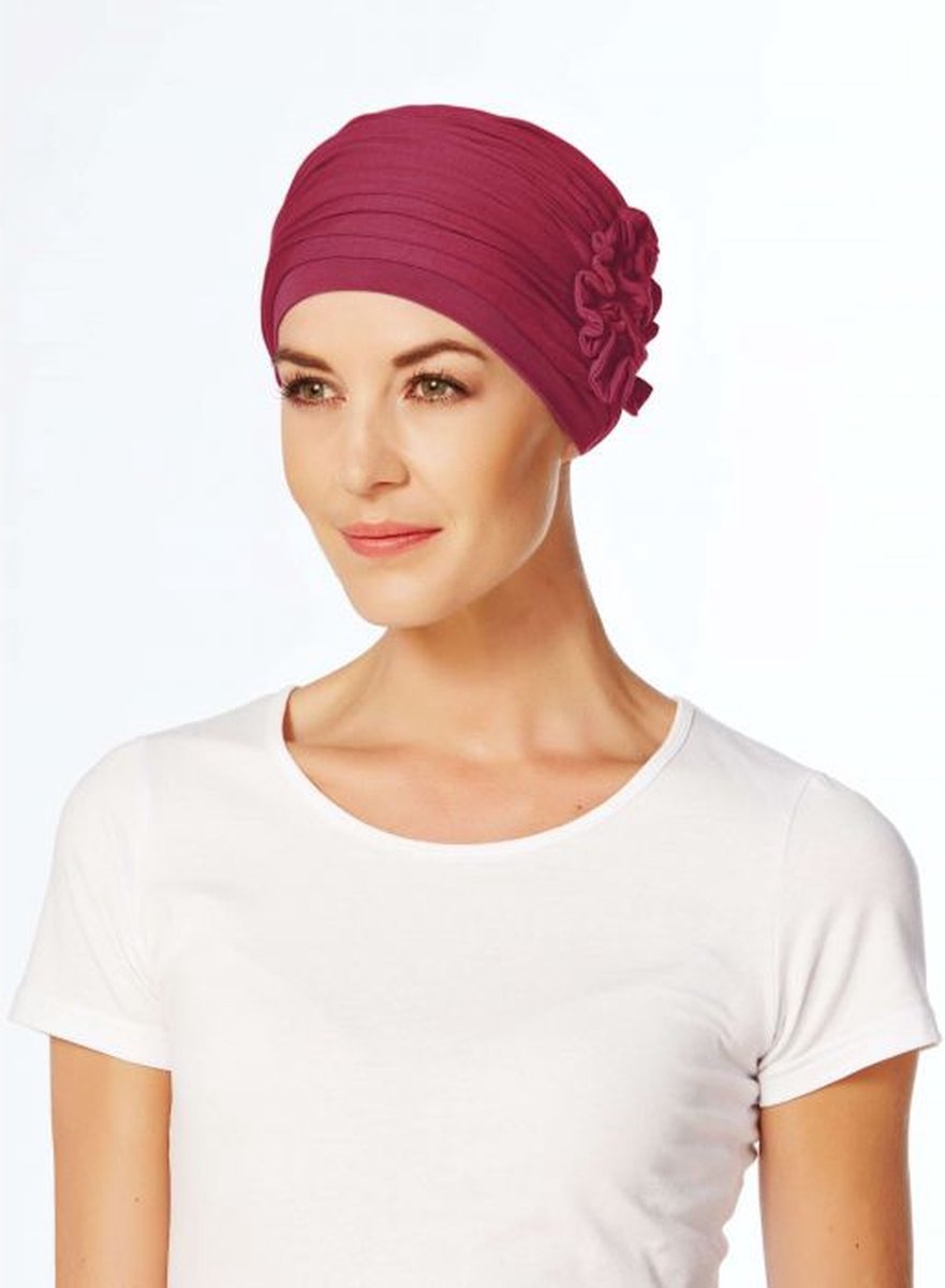 Christine Headwear - Lotus Turban - Bamboo - Chemo Mutsje / Sjaaltje - Kappers Goederen