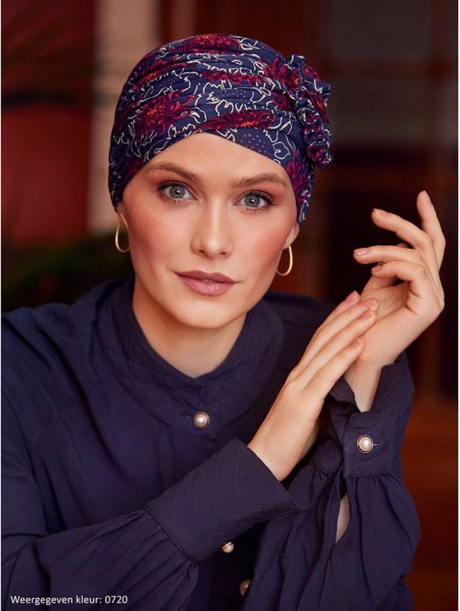 Christine Headwear - Lotus Turban - Bamboo - Chemo Mutsje / Sjaaltje - Kappers Goederen