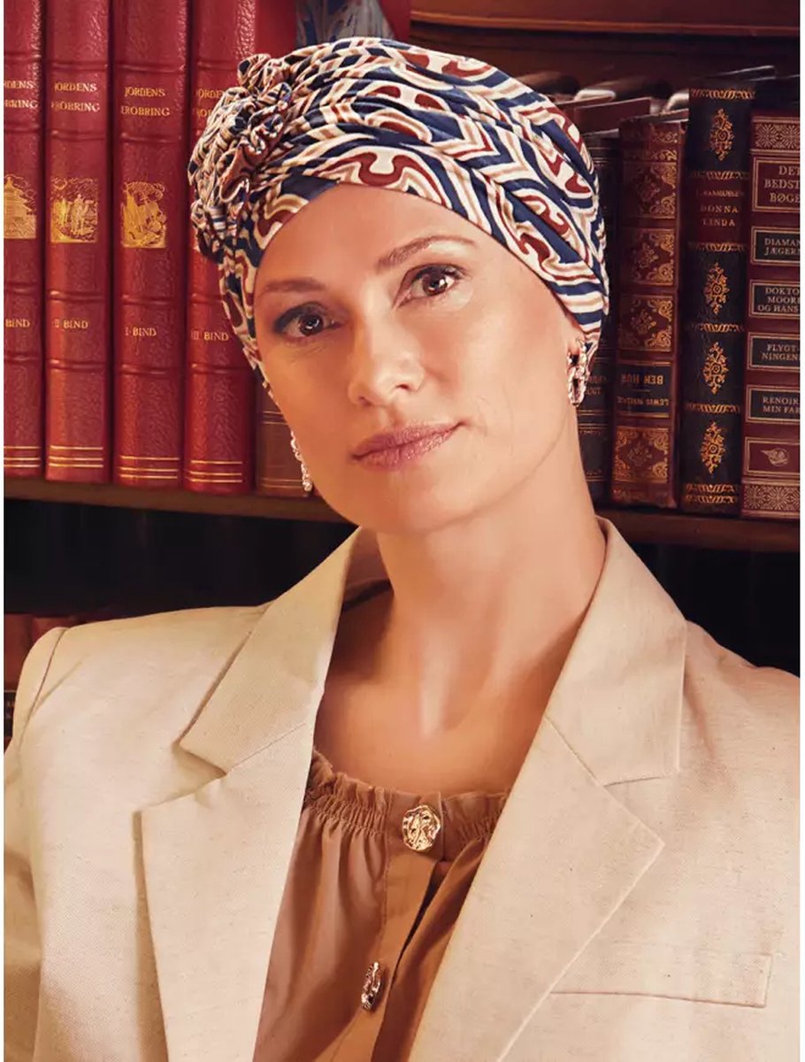 Christine Headwear - Lotus Turban - Bamboo - Chemo Mutsje / Sjaaltje - Kappers Goederen
