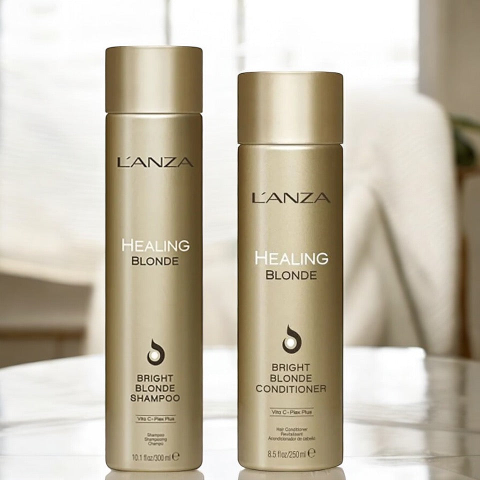 L'Anza - Healing Blonde - Bright Blonde Shampoo & Conditioner - Voordeelset - Kappers Goederen