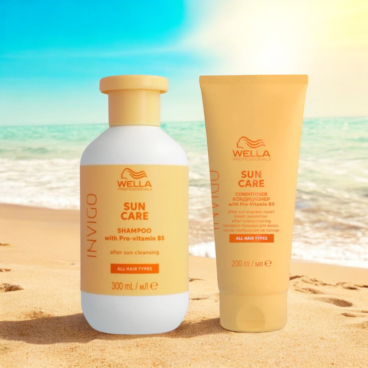 Wella Professionals - Sun Care - Sun Protect - Shampoo & Conditioner - Voordeelset - Kappers Goederen
