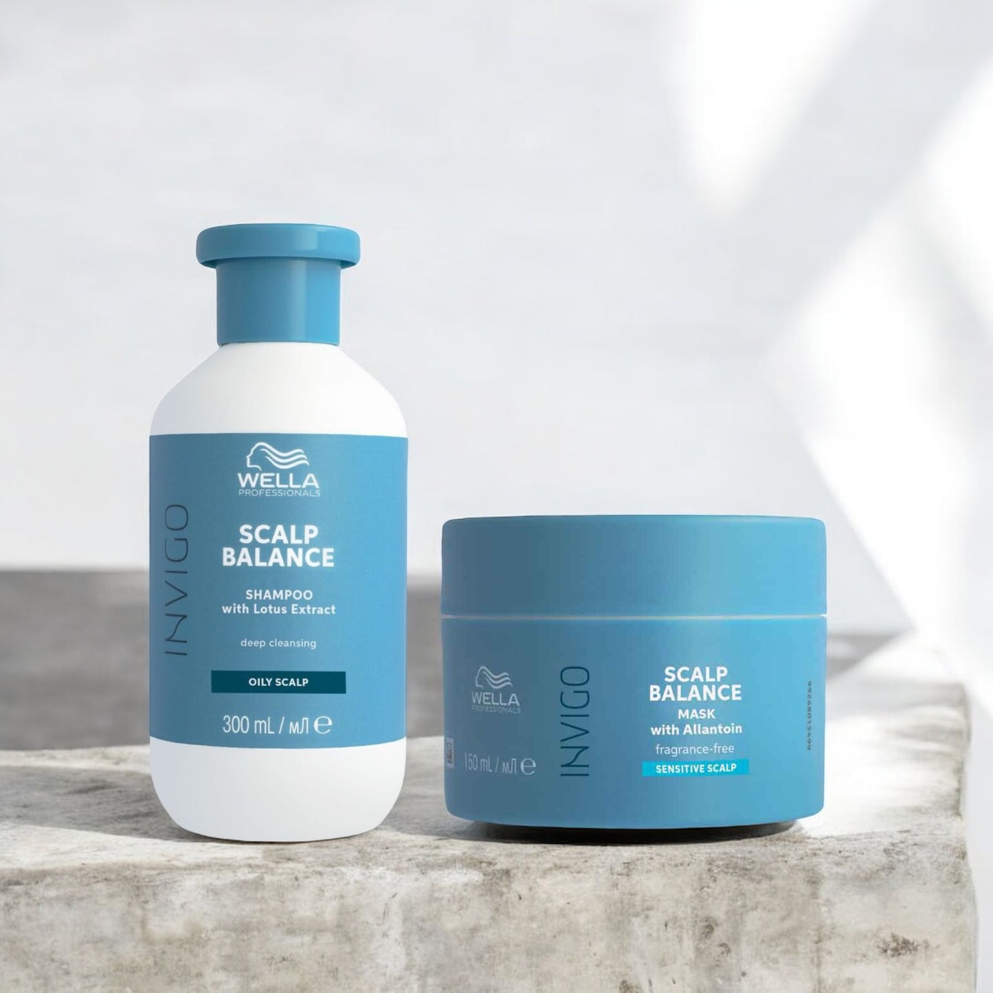 Wella Professionals - Scalp Balance - Oily Scalp - Shampoo & Masker Voordeelset - Kappers Goederen