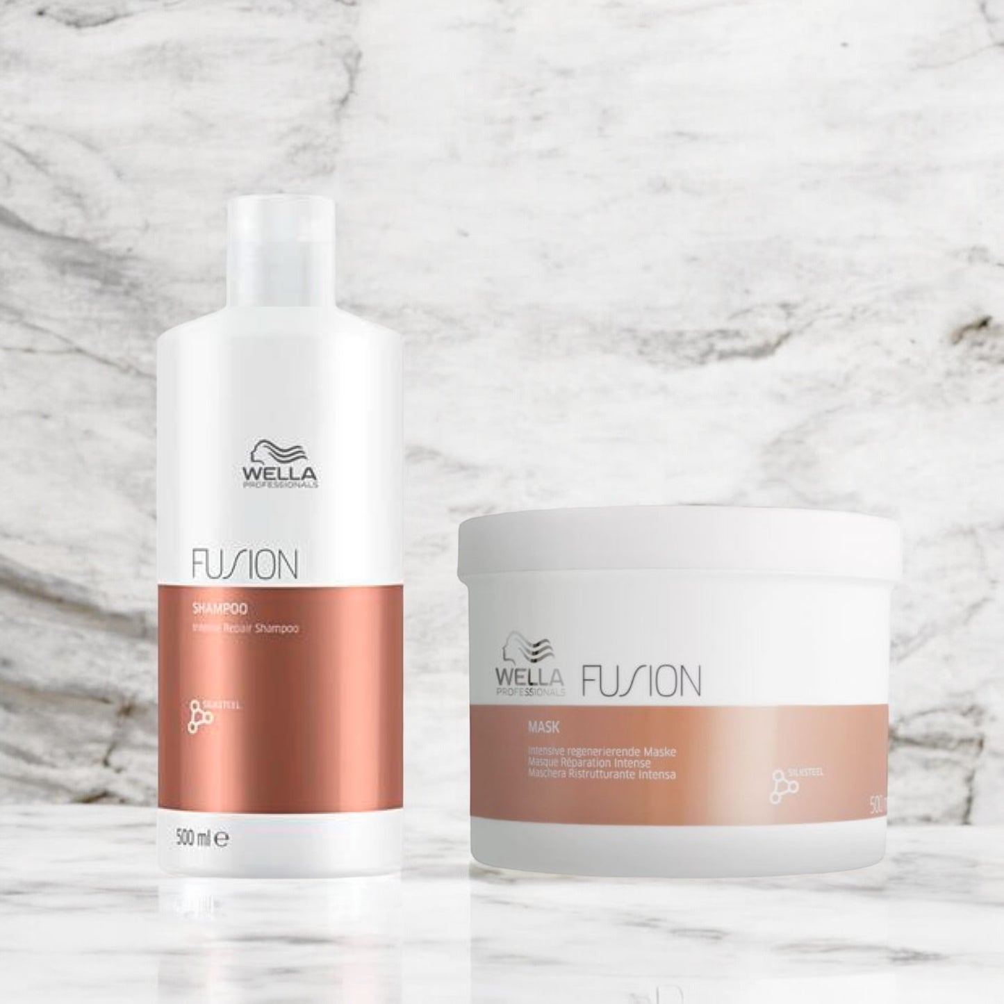 Wella Professionals - Fusion - Shampoo & Masker - Voordeelset - Kappers Goederen