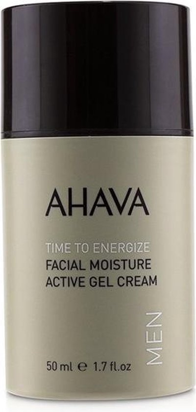 AHAVA - Time To Energise - Facial Moisture Active Gel Cream - 50ML - Kappers Goederen