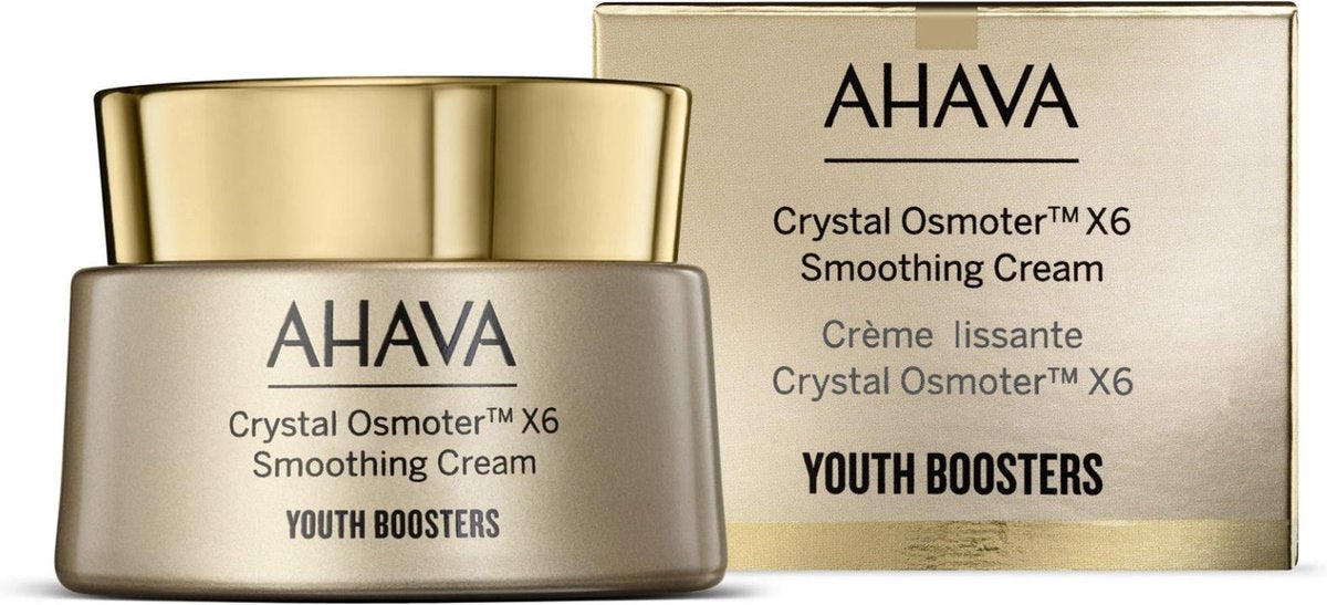 AHAVA - Youth Boosters- Crystal Osmoter X6 - Smoothing Cream - Hydateert & Verfijnt - 50ML - Kappers Goederen