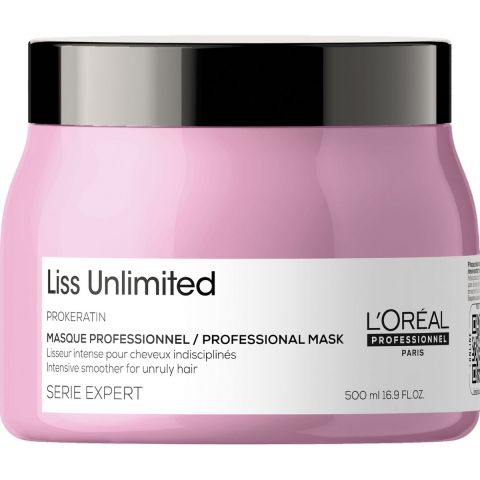 L`Oreal Professionnel - Liss Unlimited Masker - Weerbarstig Haar - Kappers Goederen