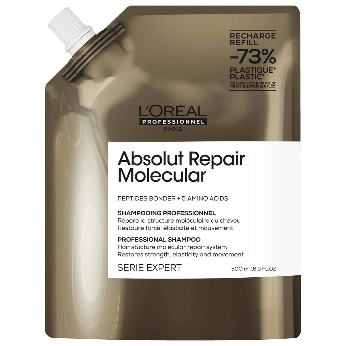 L`Oreal Professionnel - Absolut Repair Molecular - Repair Shampoo - Beschadigd Haar - Kappers Goederen