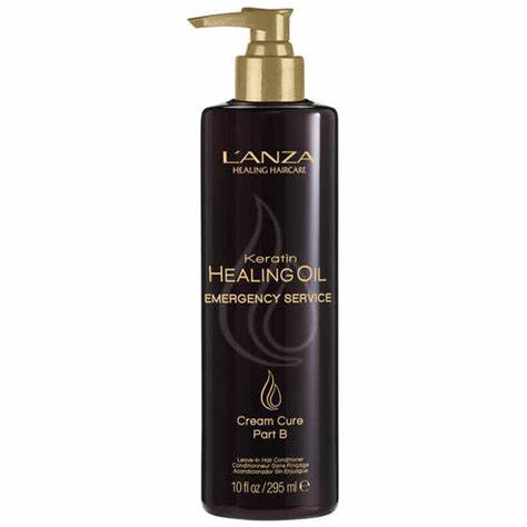L`Anza - Healing Oil - Emergency Cream Cure Part B - 295ML - Kappers Goederen