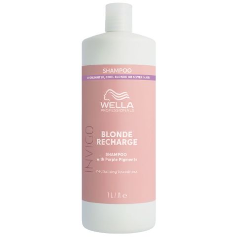 Wella Professionals - Blonde Recharge - Cool Blonde Shampoo - Kappers Goederen
