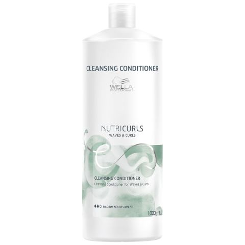 Wella Professionals - Nutricurls - Cleansing Conditioner - Golvend & Krullend Haar - Kappers Goederen
