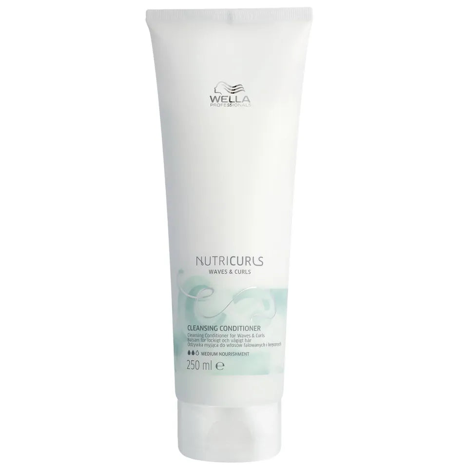 Wella Professionals - Nutricurls - Cleansing Conditioner - Golvend & Krullend Haar - Kappers Goederen