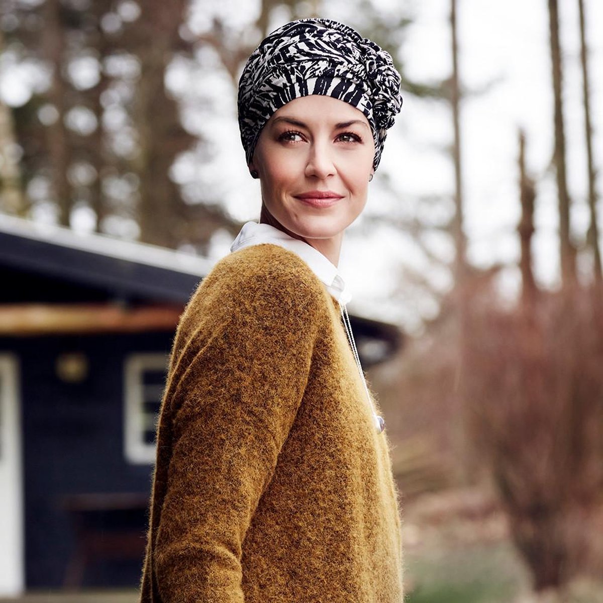 Christine Headwear - Lotus Turban  - Bamboo - Chemo Mutsje / Sjaaltje - Kappers Goederen