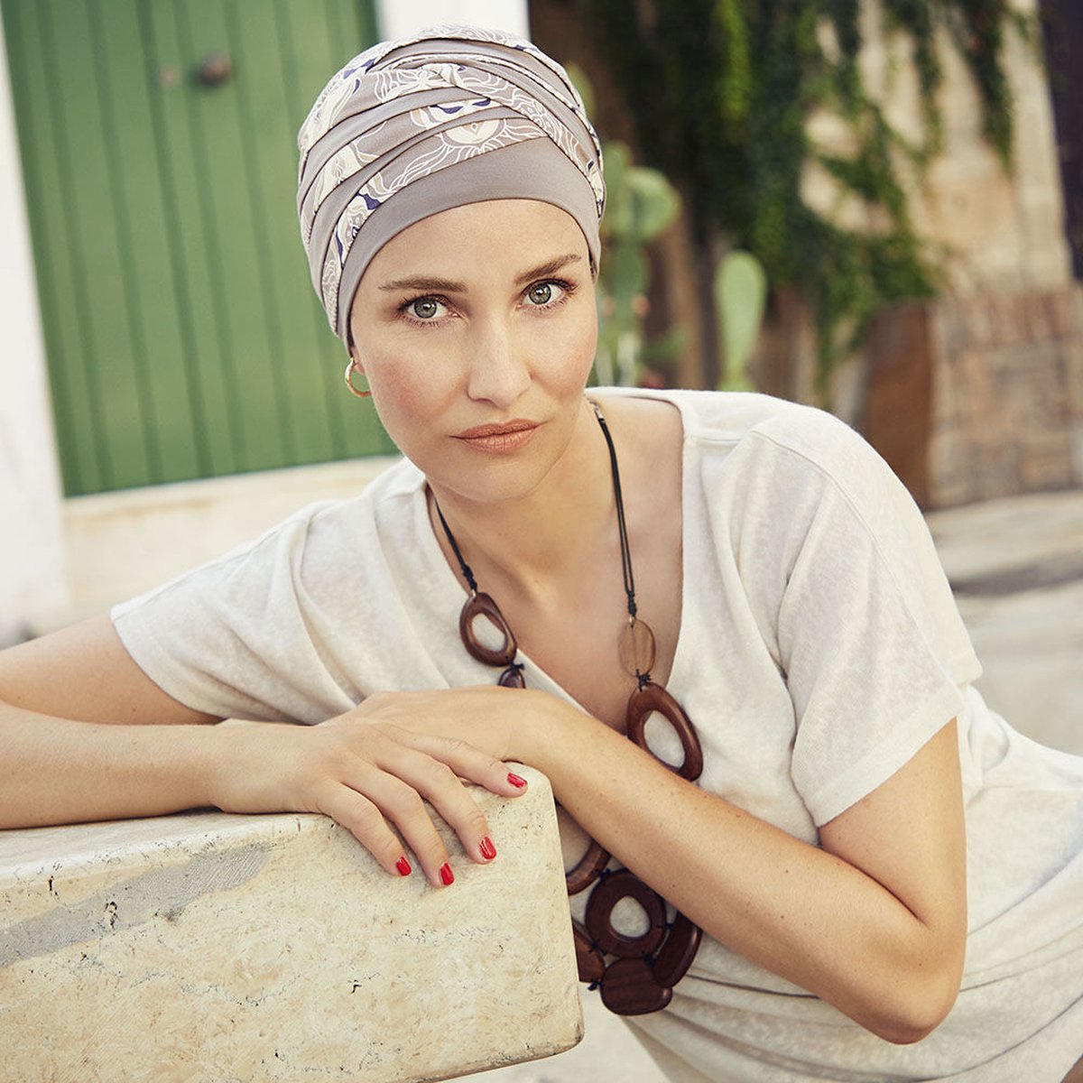 Christine Headwear - Shanti Turban - Chemomutsje / Sjaaltje - Kappers Goederen