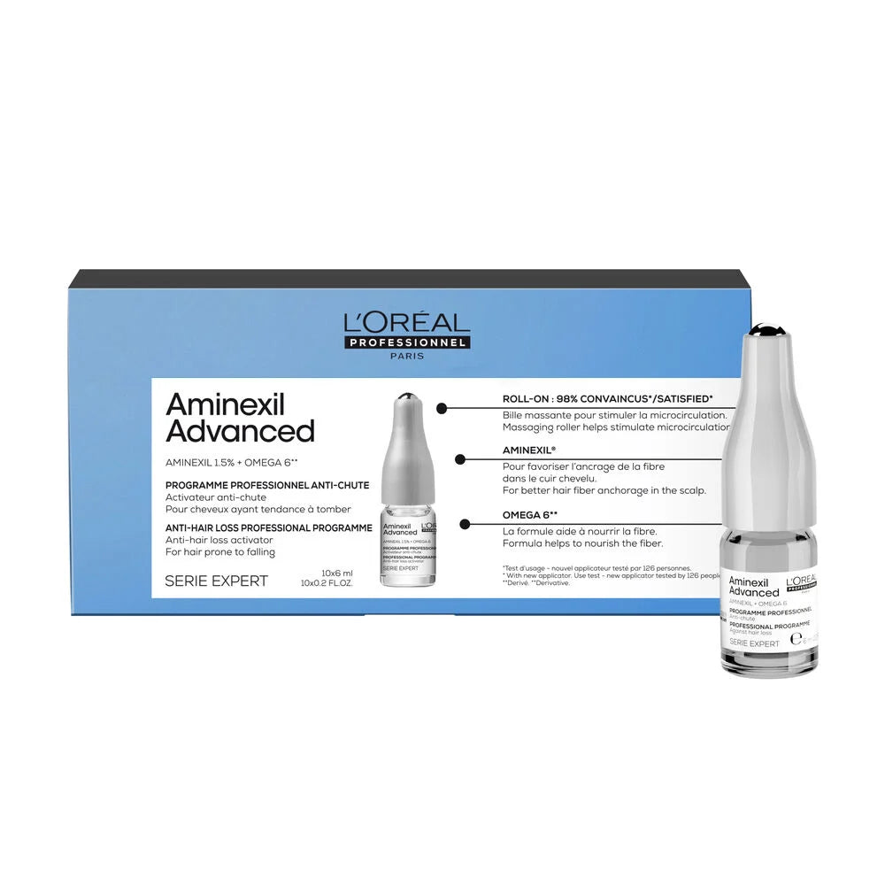 L'Oreal Professionnel - Aminexil Advanced Anti hairloss - Activator Programma - Anti Haaruitval Kuur