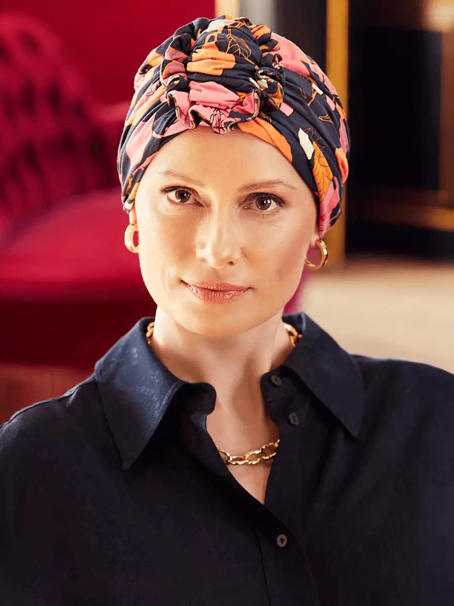 Christine Headwear - Lotus Turban  - Bamboo - Chemo Mutsje / Sjaaltje - Kappers Goederen