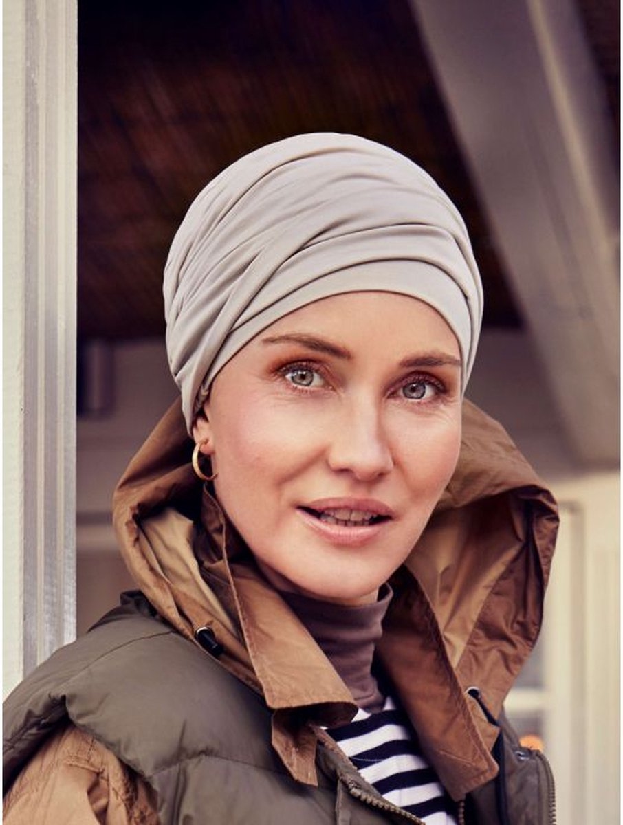 Christine Headwear - Nomi Turban -  Bamboo - Chemo Mutsje / Sjaaltje - Kappers Goederen