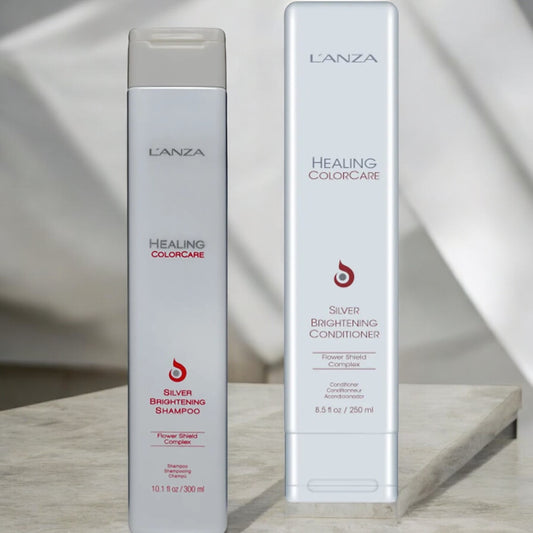 L'Anza - Healing Color Care - Silver Brightening Shampoo & Conditioner - Voordeelset