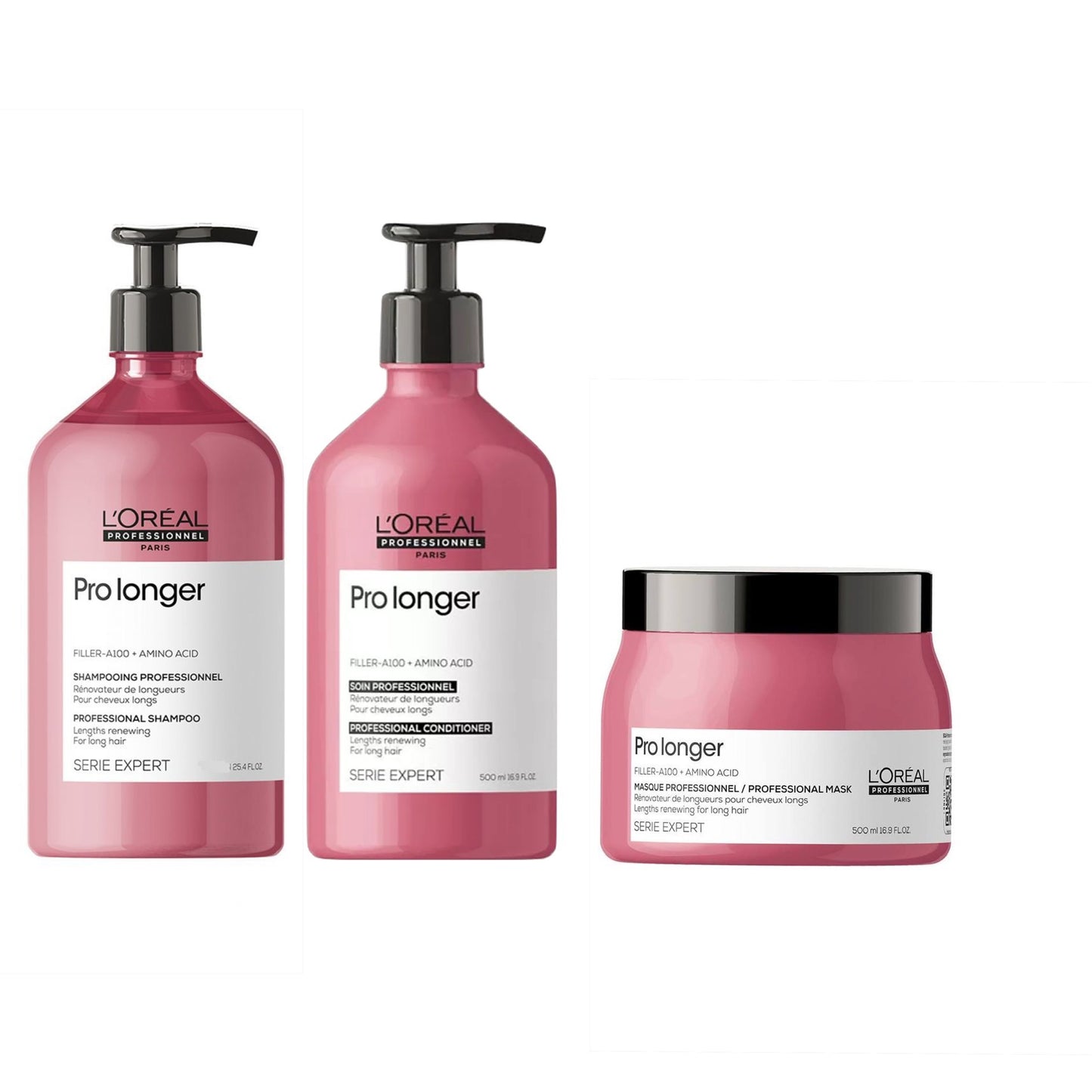 L`Oreal Professionnel - Pro Longer Set Groot - Futloos haar - 500ml - Kappers Goederen