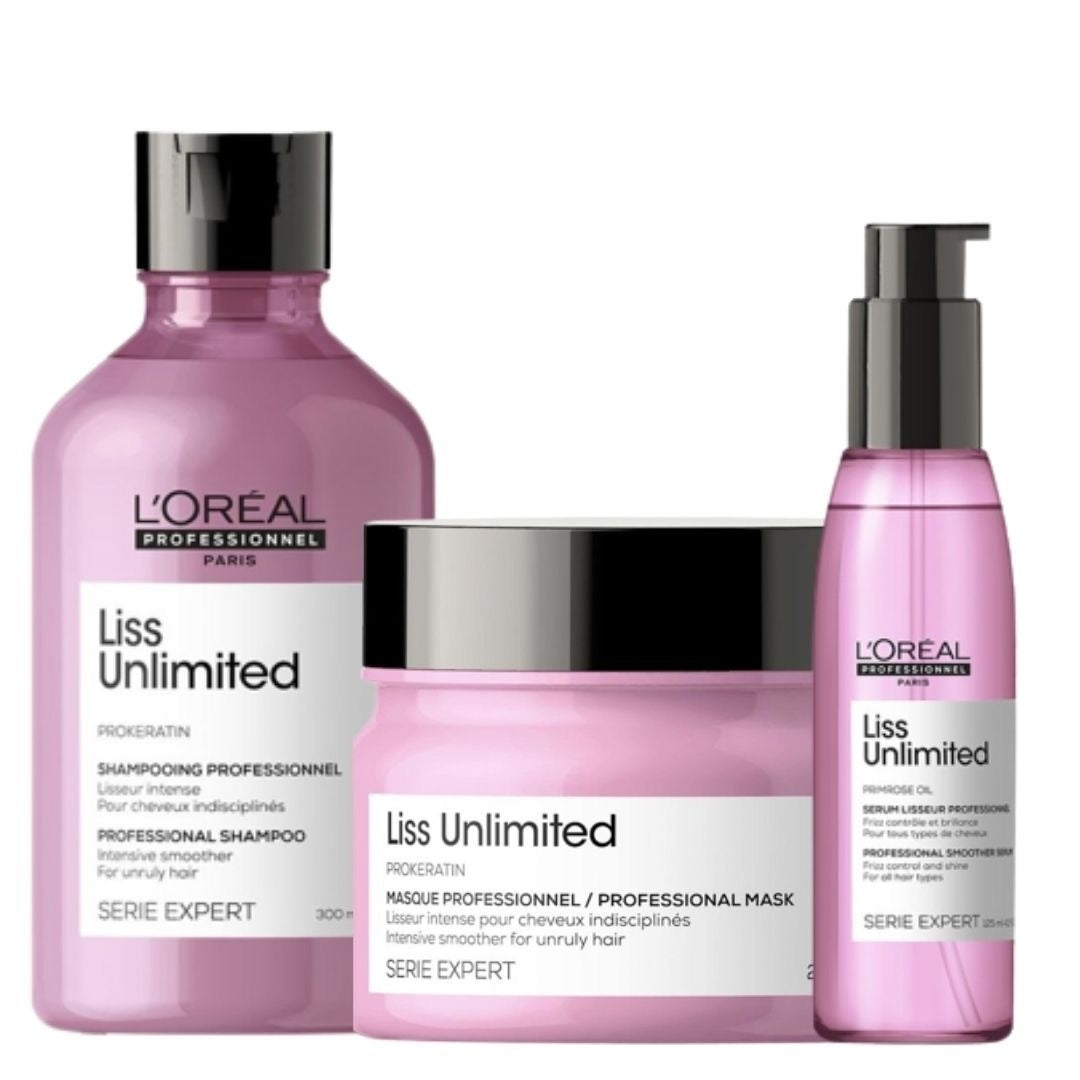 L`Oreal Professionnel - Liss Unlimited Set - Weerbarstig Haar 41 - Kappers Goederen