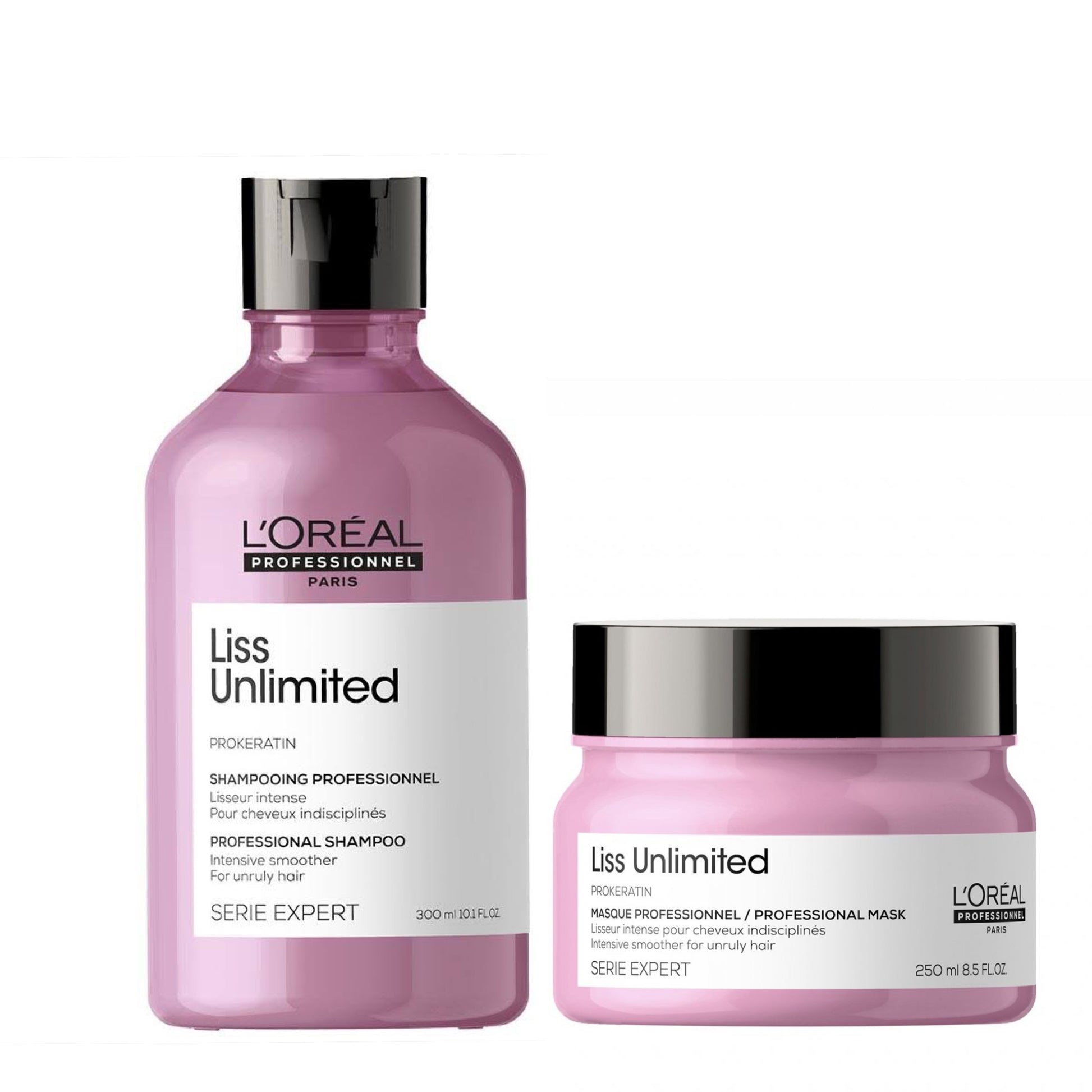 L`Oreal Professionnel - Liss Unlimited Duo Set - Weerbarstig Haar 38 - Kappers Goederen