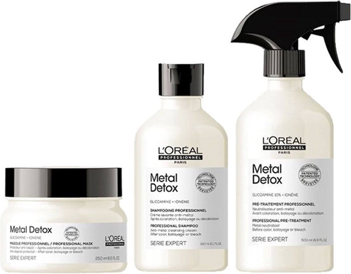 L`Oreal Professionnel - Metal Detox Set - Anti- Haarbreuk 46 - Kappers Goederen