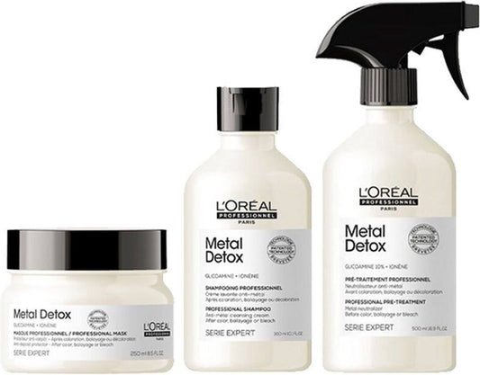 L`Oreal Professionnel - Metal Detox Set - Anti- Haarbreuk 46 - Kappers Goederen