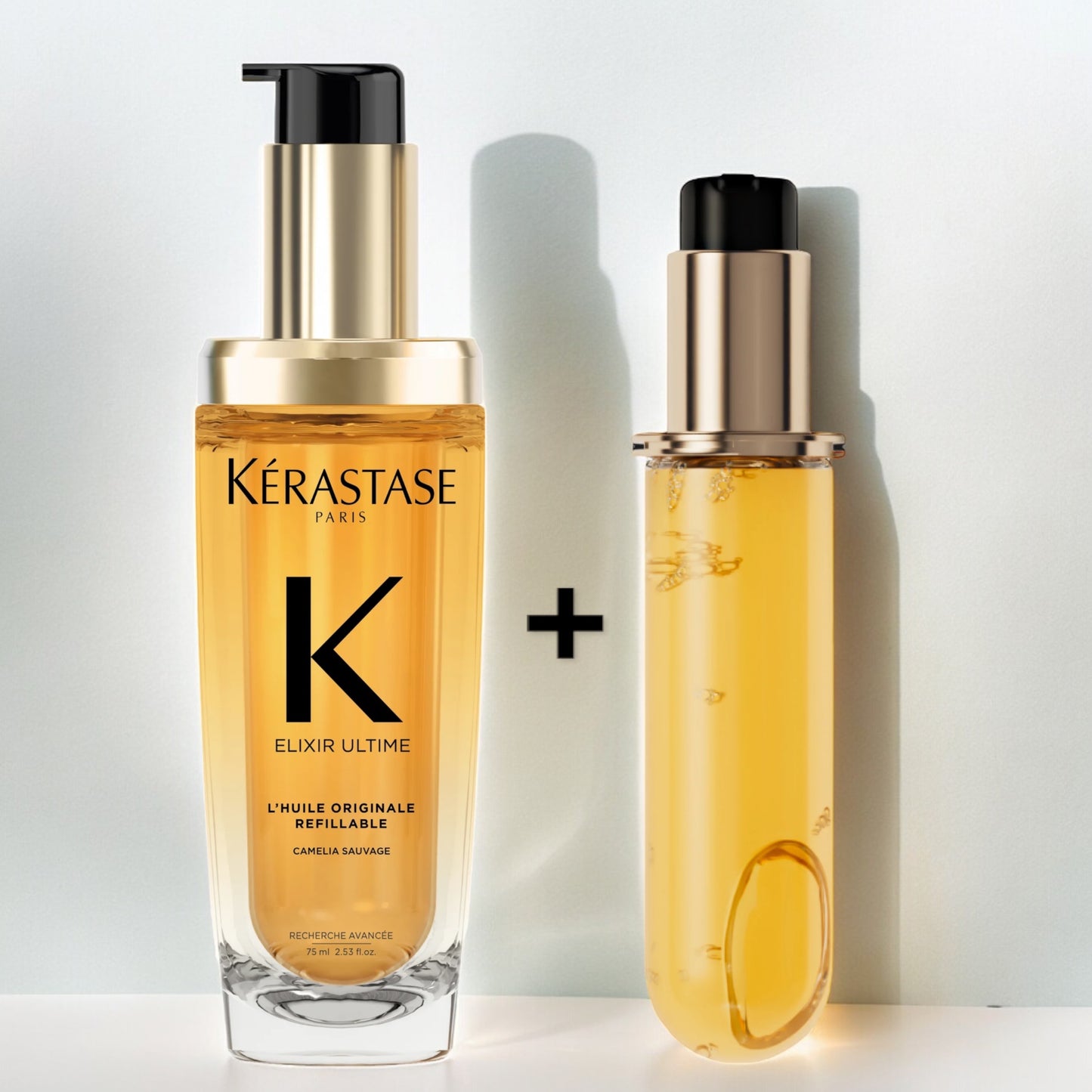 Kèrastase - Elixir Ultime - L`Huile Originale Refillable Set - Olie - Kappers Goederen