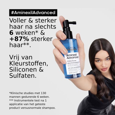 L`Oreal Professionnel - Aminexil Advanced Anti-Haaruitval Serum - Verzwakt Haar 90ml - Kappers Goederen