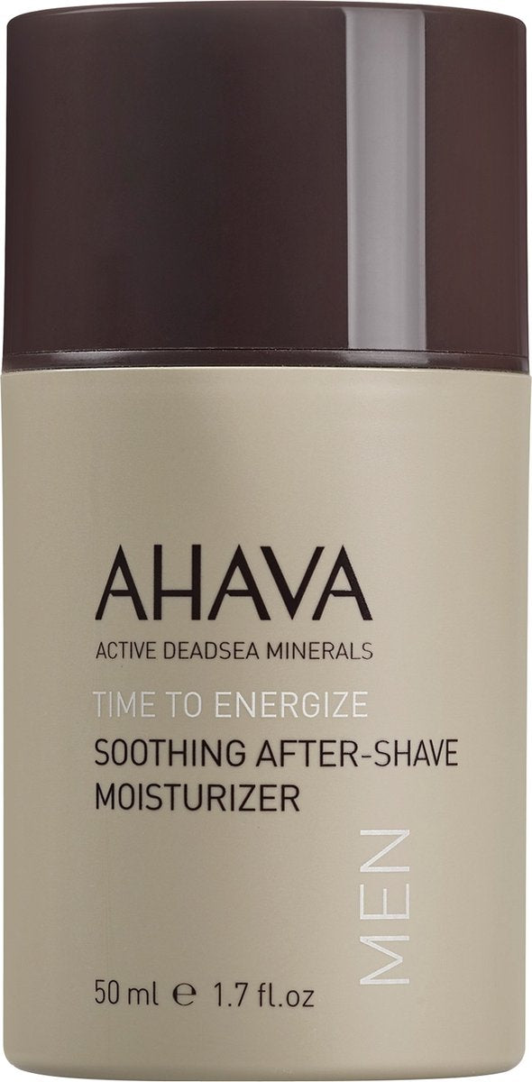 AHAVA - Time to Energize - Smoothing After Shave Moisturizer - 50ML - Kappers Goederen