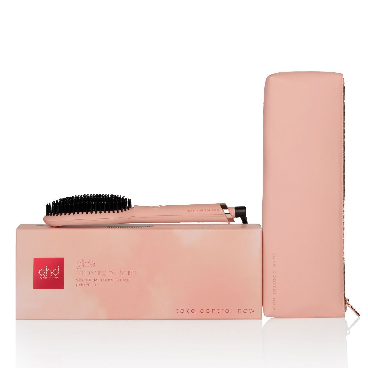 GHD - Glide Warmteborstel - Pink Peach - Kappers Goederen