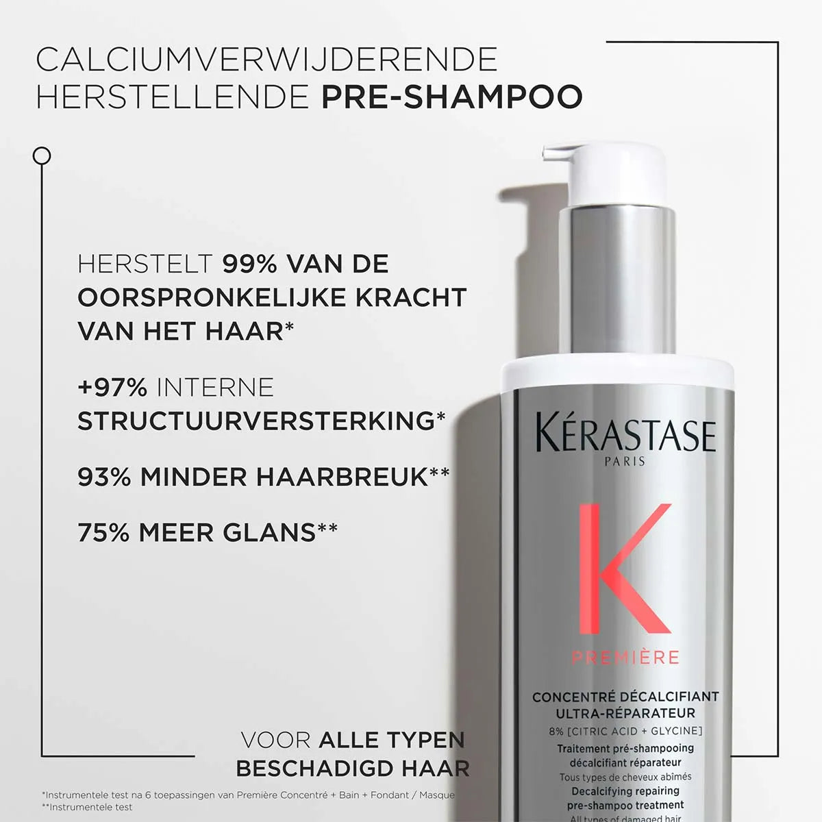 Kèrastase - Premiere - Concentrè Decalcifiant Ultra-Reparateur Pre- Shampoo - 250ML - Kappers Goederen