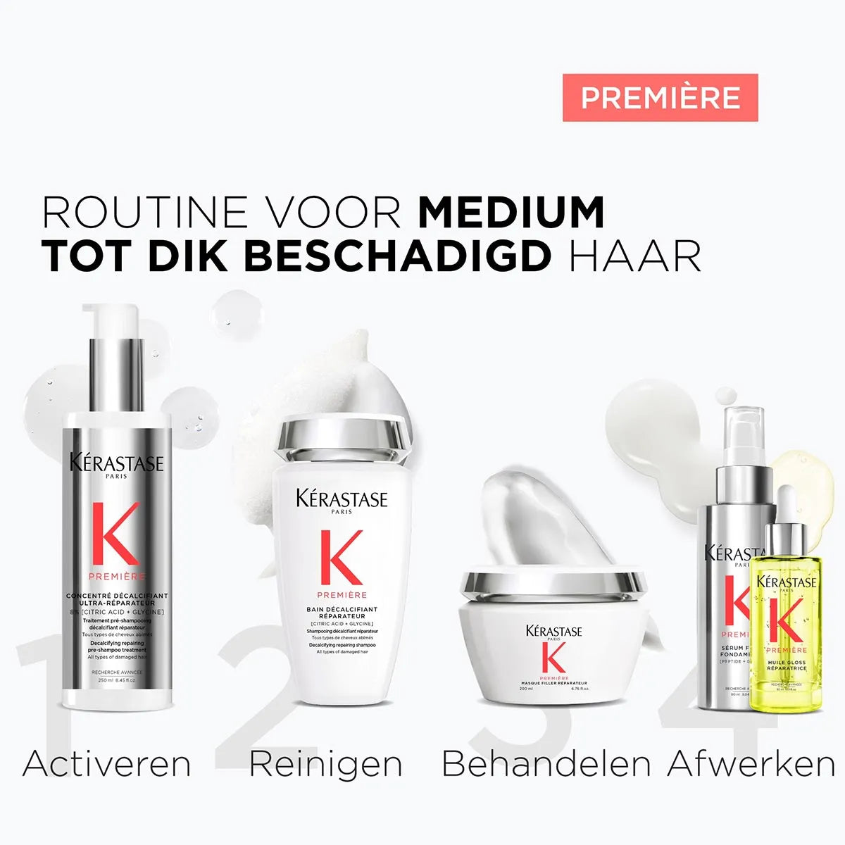 Kèrastase - Serum Filler Fondamental - Leave In - 90ML - Kappers Goederen