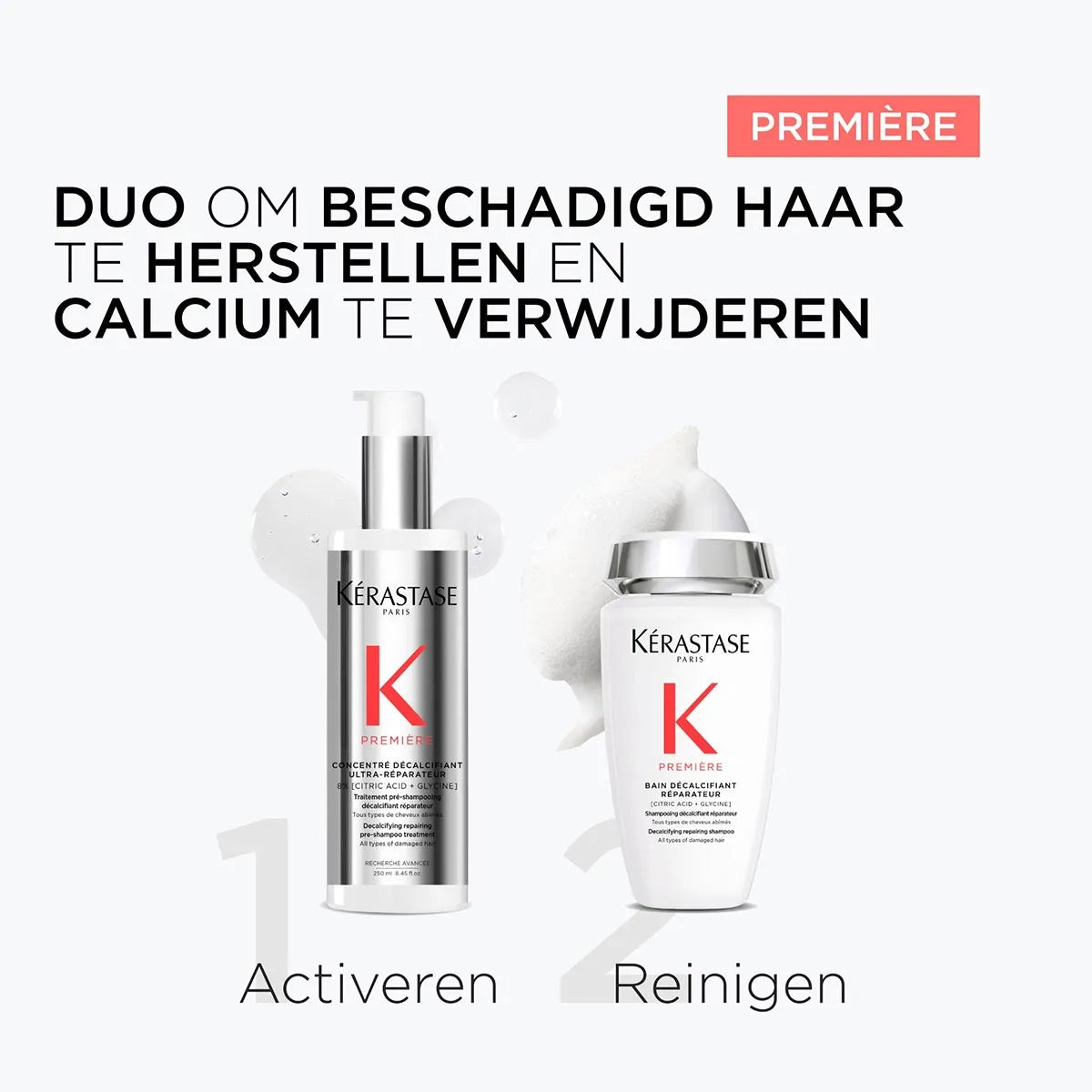 Kèrastase - Premiere - Concentrè Decalcifiant Ultra-Reparateur Pre- Shampoo - 250ML - Kappers Goederen