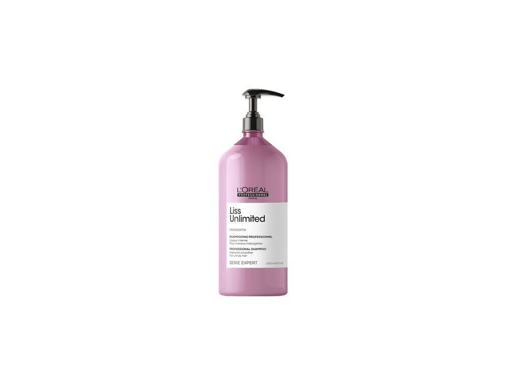 L`Oreal Professionnel - Liss Unlimited Shampoo - Weerbarstig Haar - Kappers Goederen