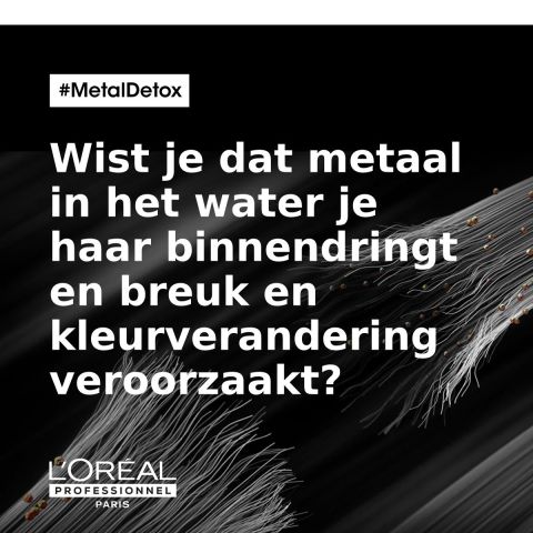 L`Oreal Professionnel - Metal Detox Masker - Beschadigd Haar - Kappers Goederen