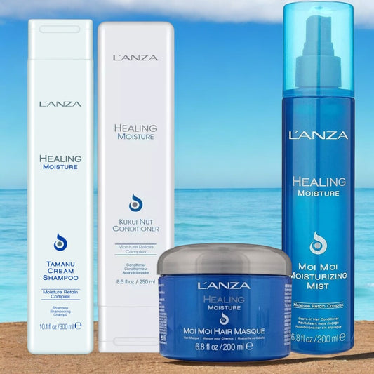 L'anza - Healing Moisture - Moisturizing - Voordeelset