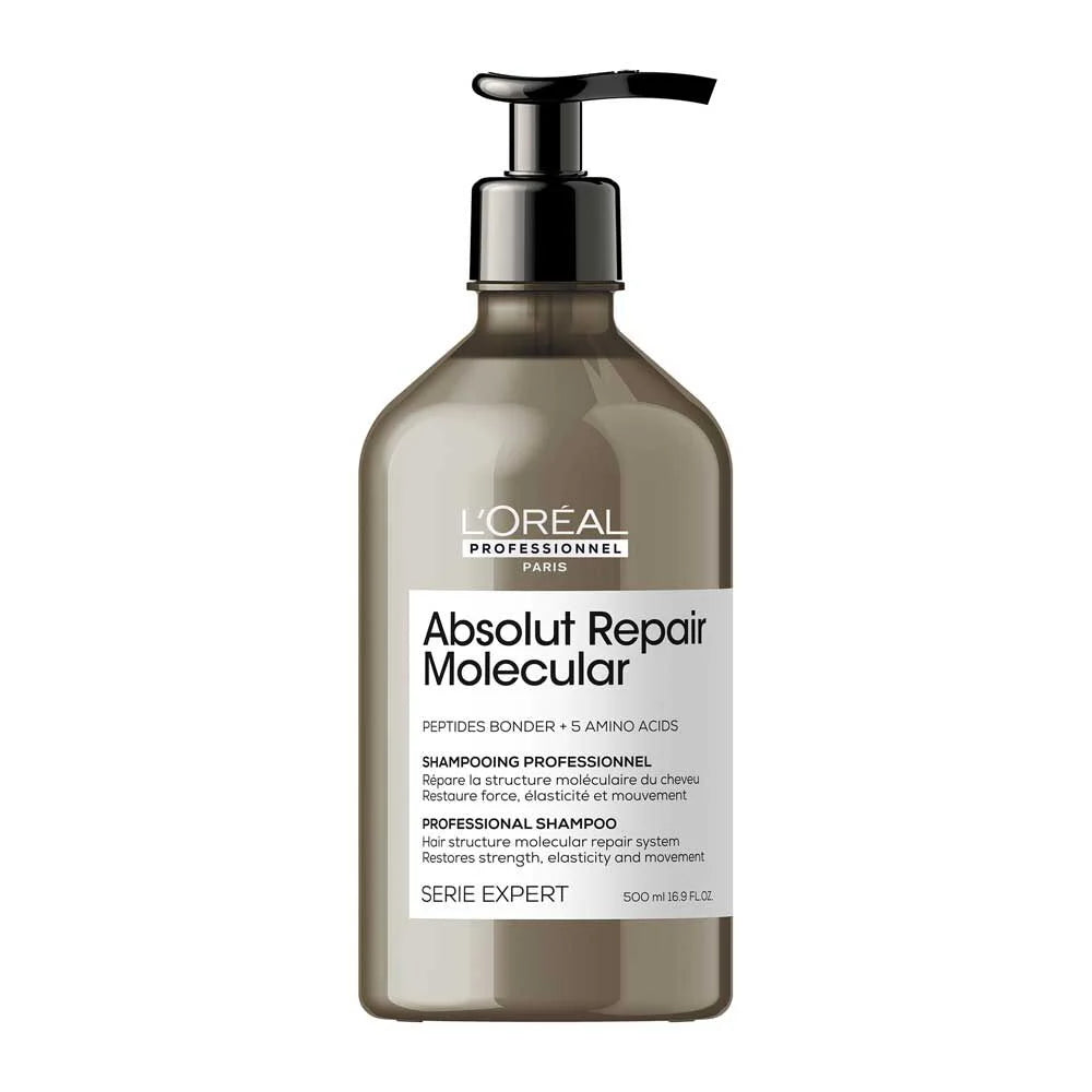 L`Oreal Professionnel - Absolut Repair Molecular - Repair Shampoo - Beschadigd Haar - Kappers Goederen