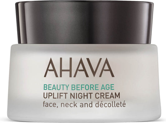AHAVA - Beauty Before Age - Uplift Night Cream - Face, Neck and  Decolleté - 50ML - Kappers Goederen
