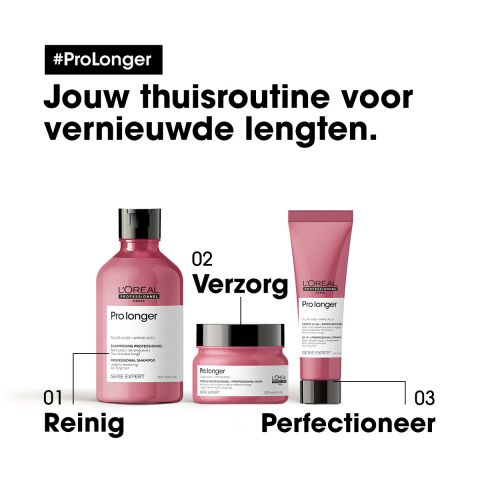 L`Oreal Professionnel - Pro Longer Shampoo - Futloos Haar - Kappers Goederen