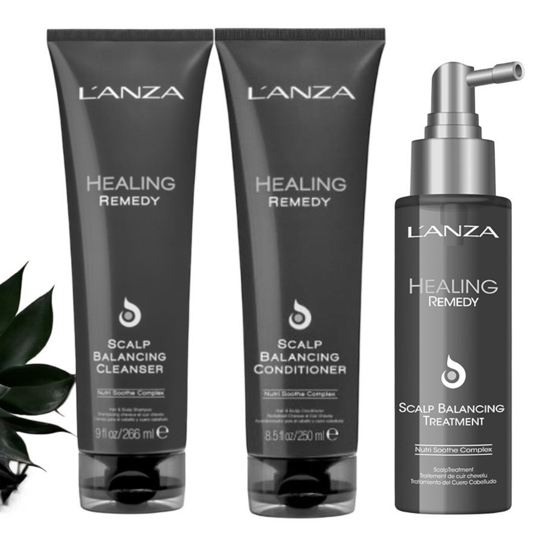 L'anza - Healing Remedy - Scalp Balancing - Voordeelset