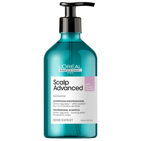 L`Oreal Professionnel - Scalp Advanced Anti-Discomfort Shampoo - Gevoelige Hoofdhuid - Kappers Goederen