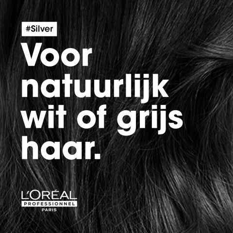 L`Oreal Professionnel - Silver Shampoo - Wit & Grijs Haar - Kappers Goederen