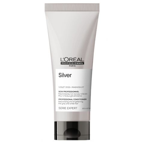 L`Oreal Professionnel - Silver Conditioner - Grijs & Wit Haar 200ml - Kappers Goederen