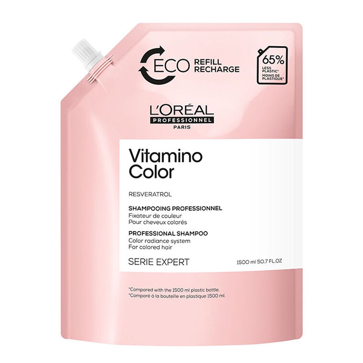 L`Oreal Professionnel - Vitamino Color Shampoo Refill 1500ml - Gekleurd Haar - Kappers Goederen