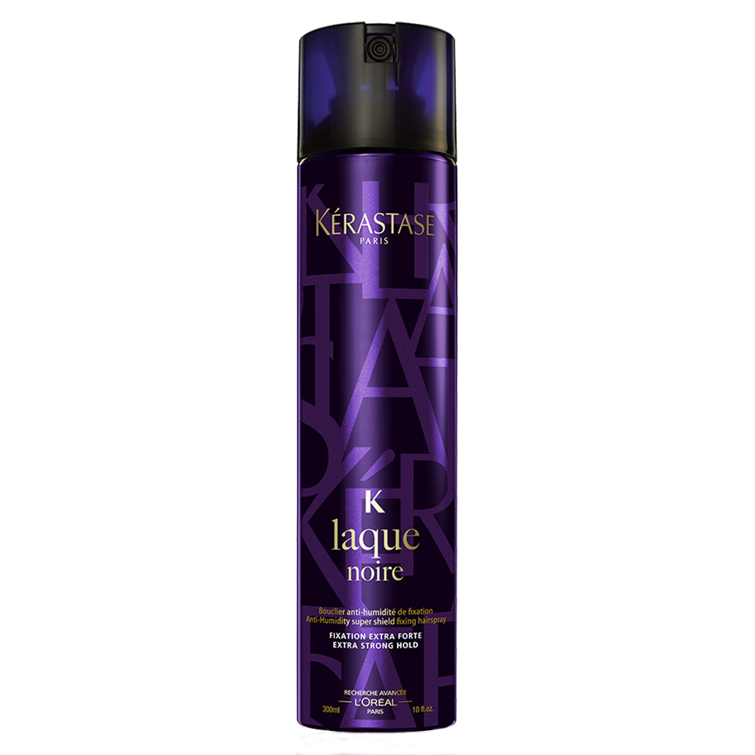 Kèrastase - Laque Noir - Finishing Haarlak Met Sterke Hold - 300ML - Kappers Goederen